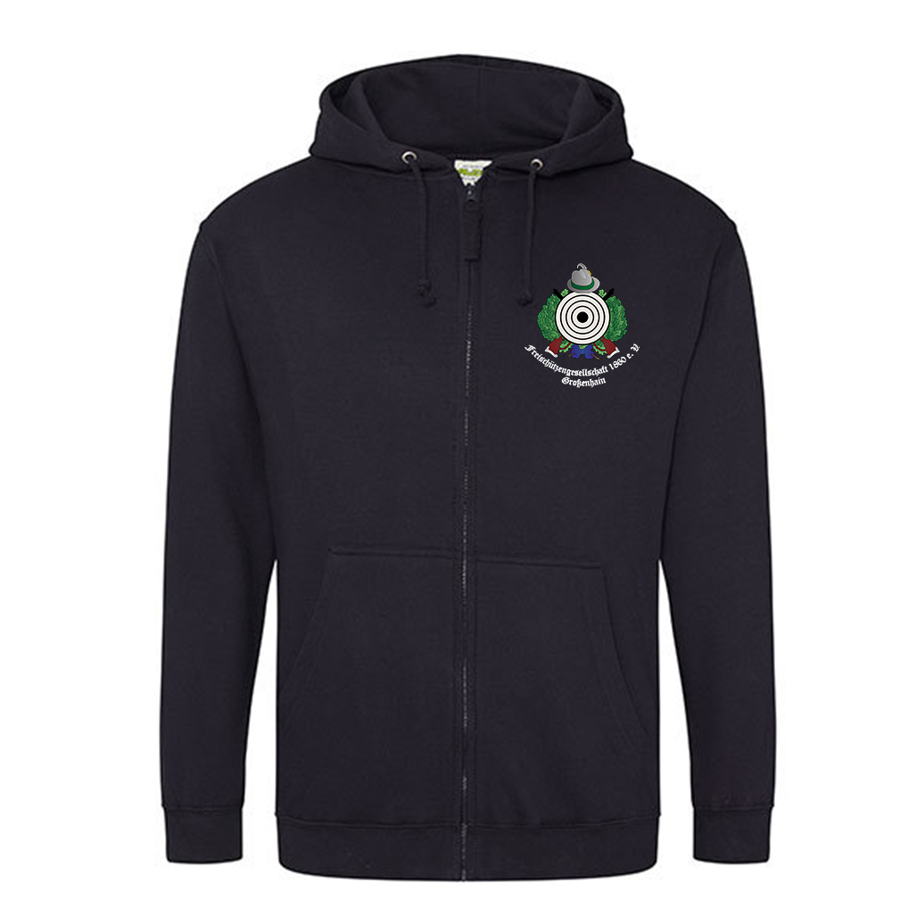 Sweatjacke_JH050_jet black_VS