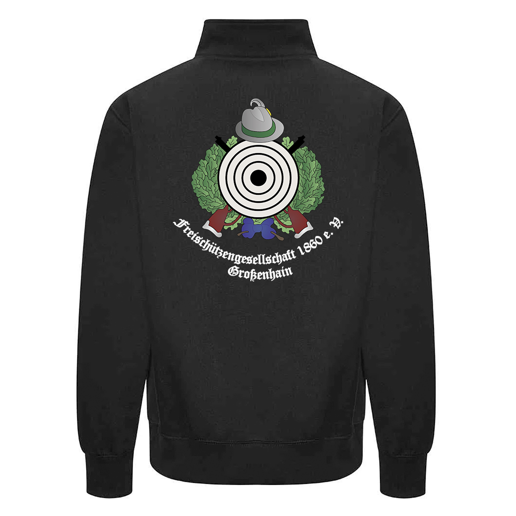 Sweatjacke_JH147_black_RS