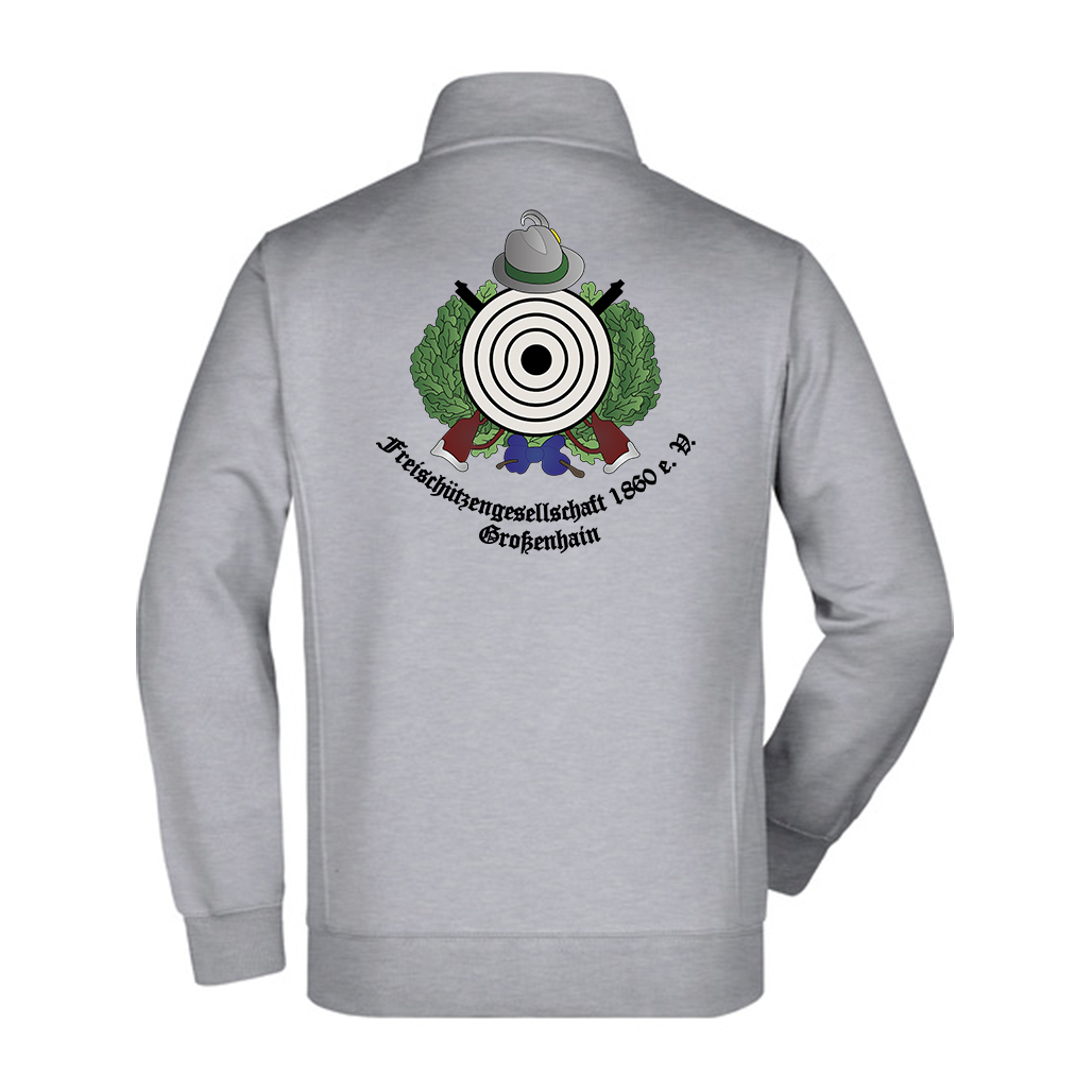 Sweatjacke_JN046_grey heather_RS
